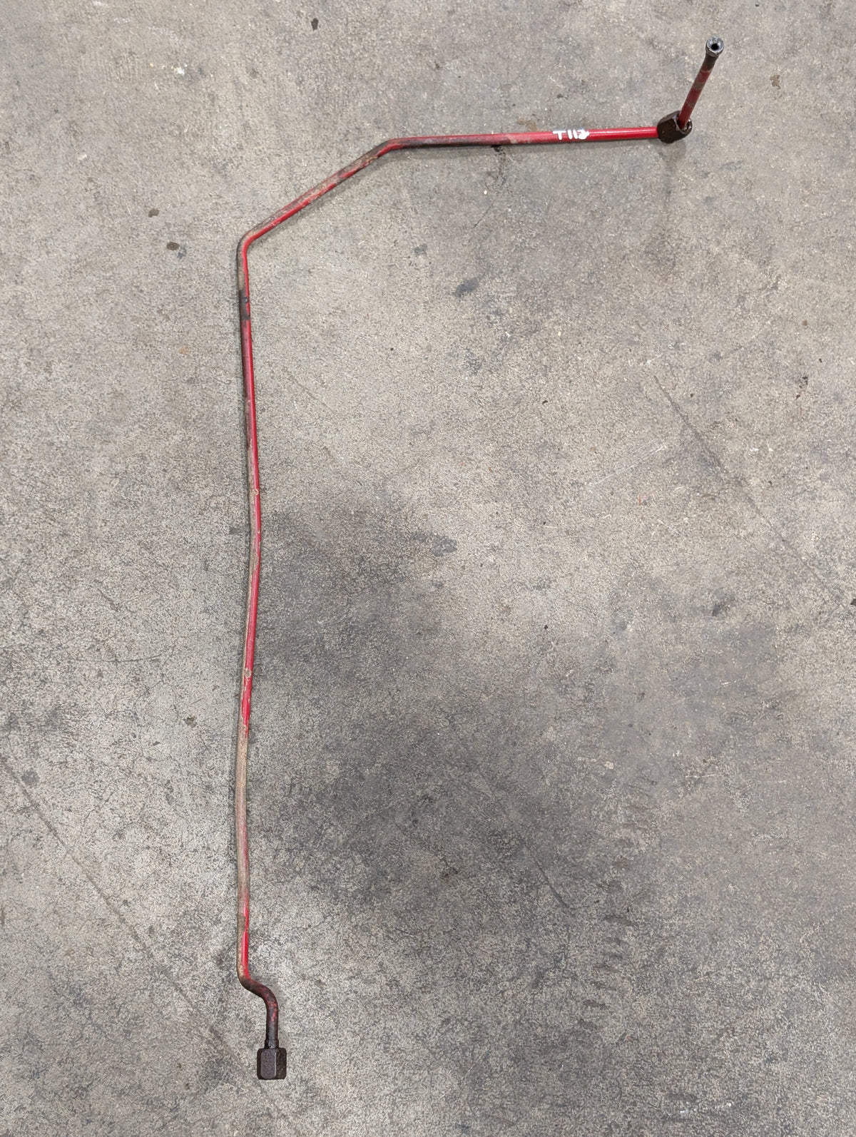 Differential Lock Pressure Tube IH International 139007C2 USED