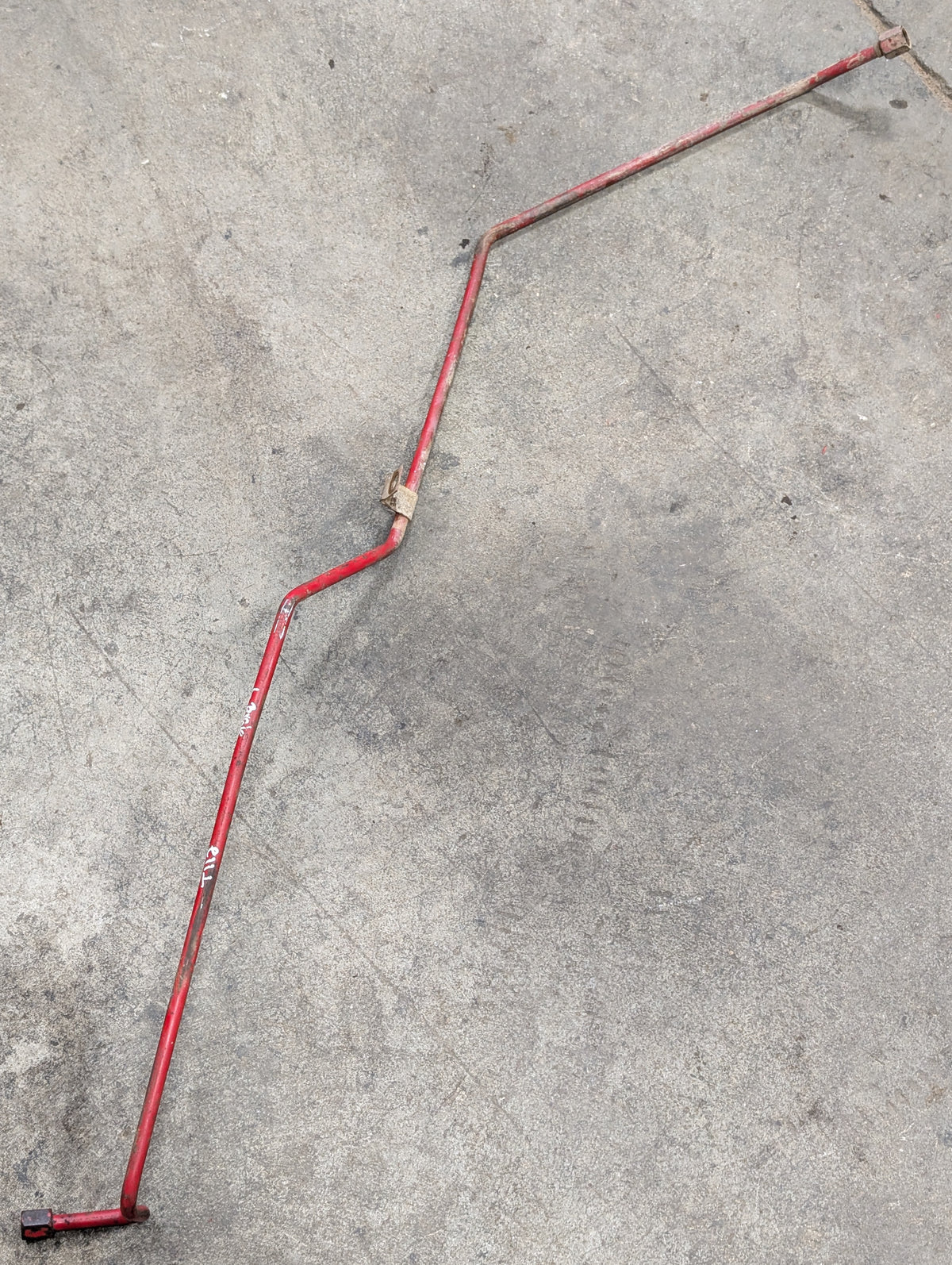 Left Rear Brake Line IH International 104449C1 USED