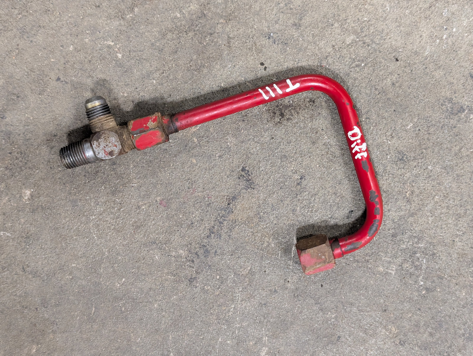 Differential Lock Dump Tube Ih International 139006C1 Used Drive Train