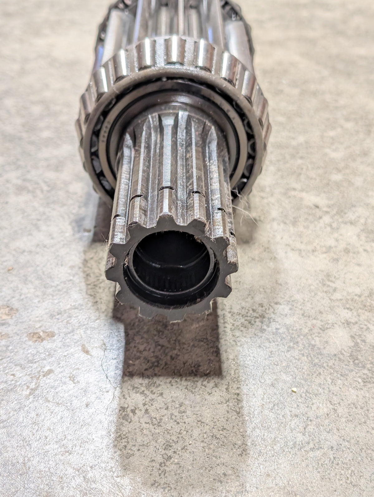 Right Bull Pinion Brake Shaft IH International 104680C1 USED