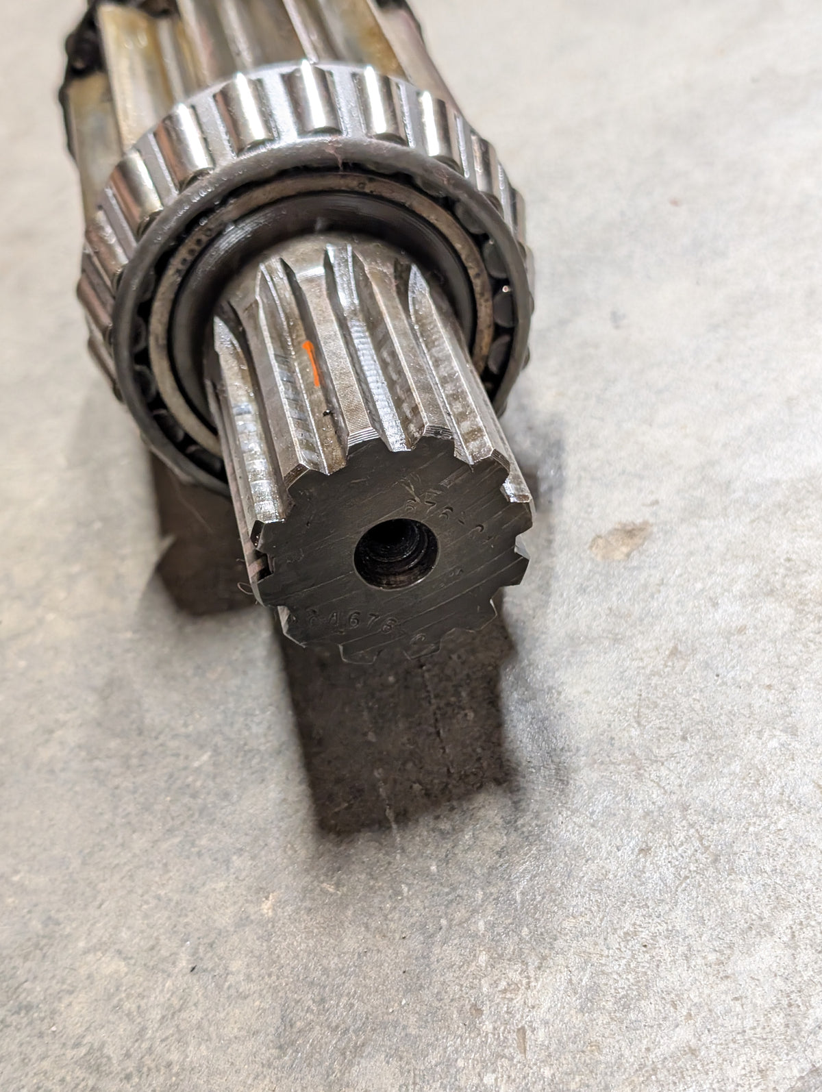 Left Bull Pinion Brake Shaft IH International 104676C1 USED