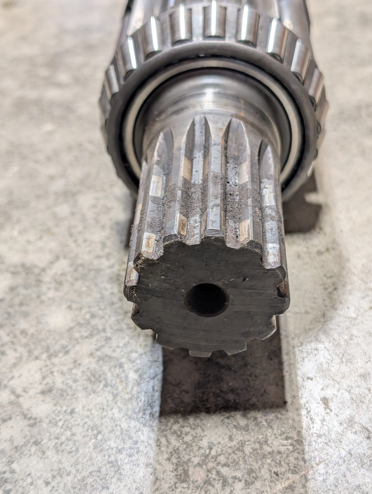 Left Bull Pinion Brake Shaft IH International 529025R1 USED