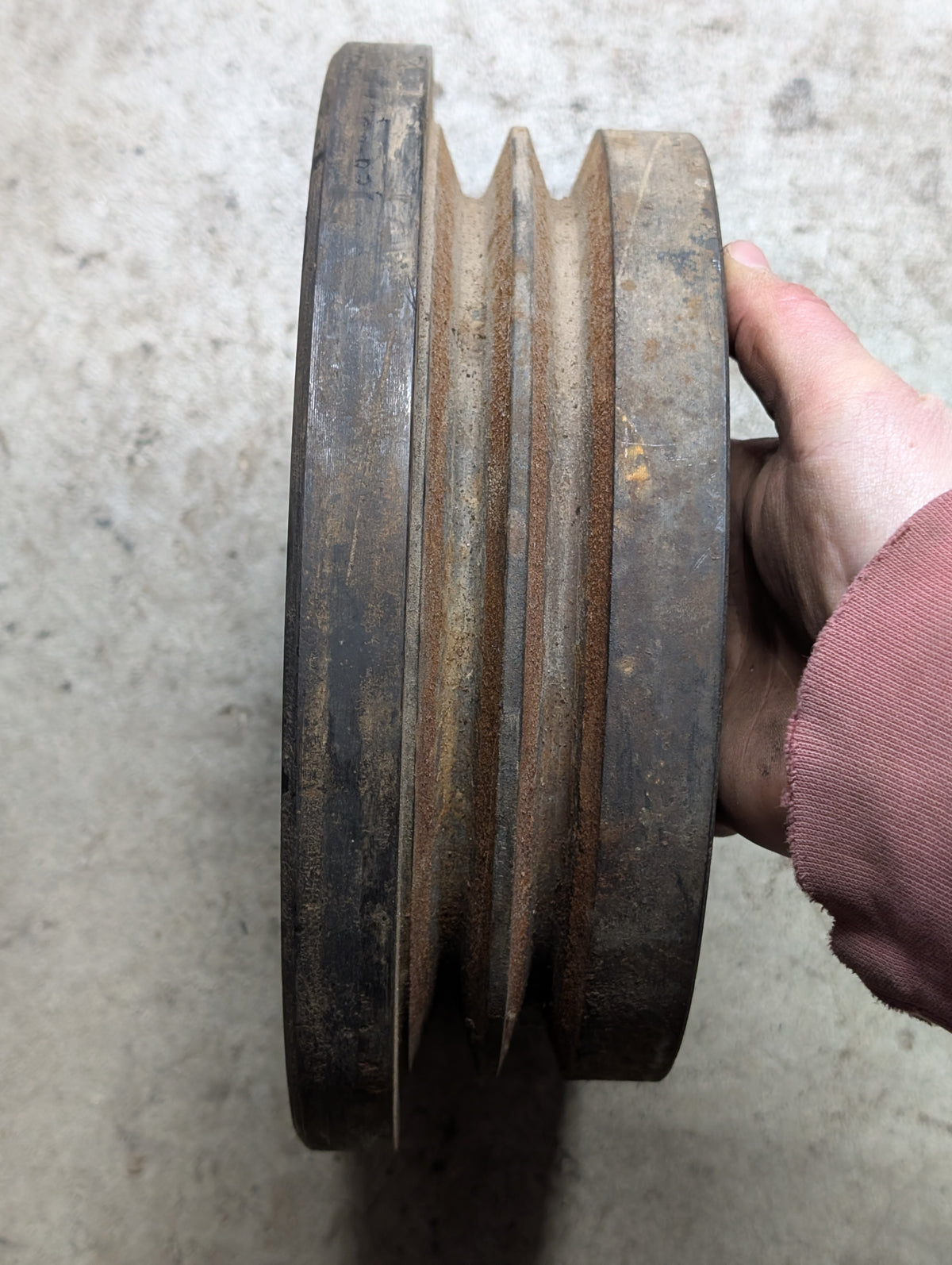 Crankshaft Damper Pulley IH International 683459C94 USED