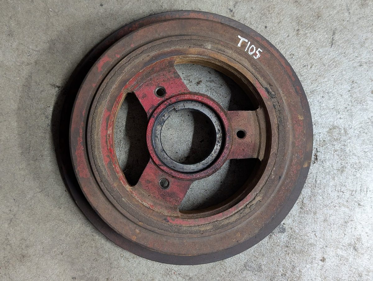 Crankshaft Damper Pulley IH International 680275C92 USED