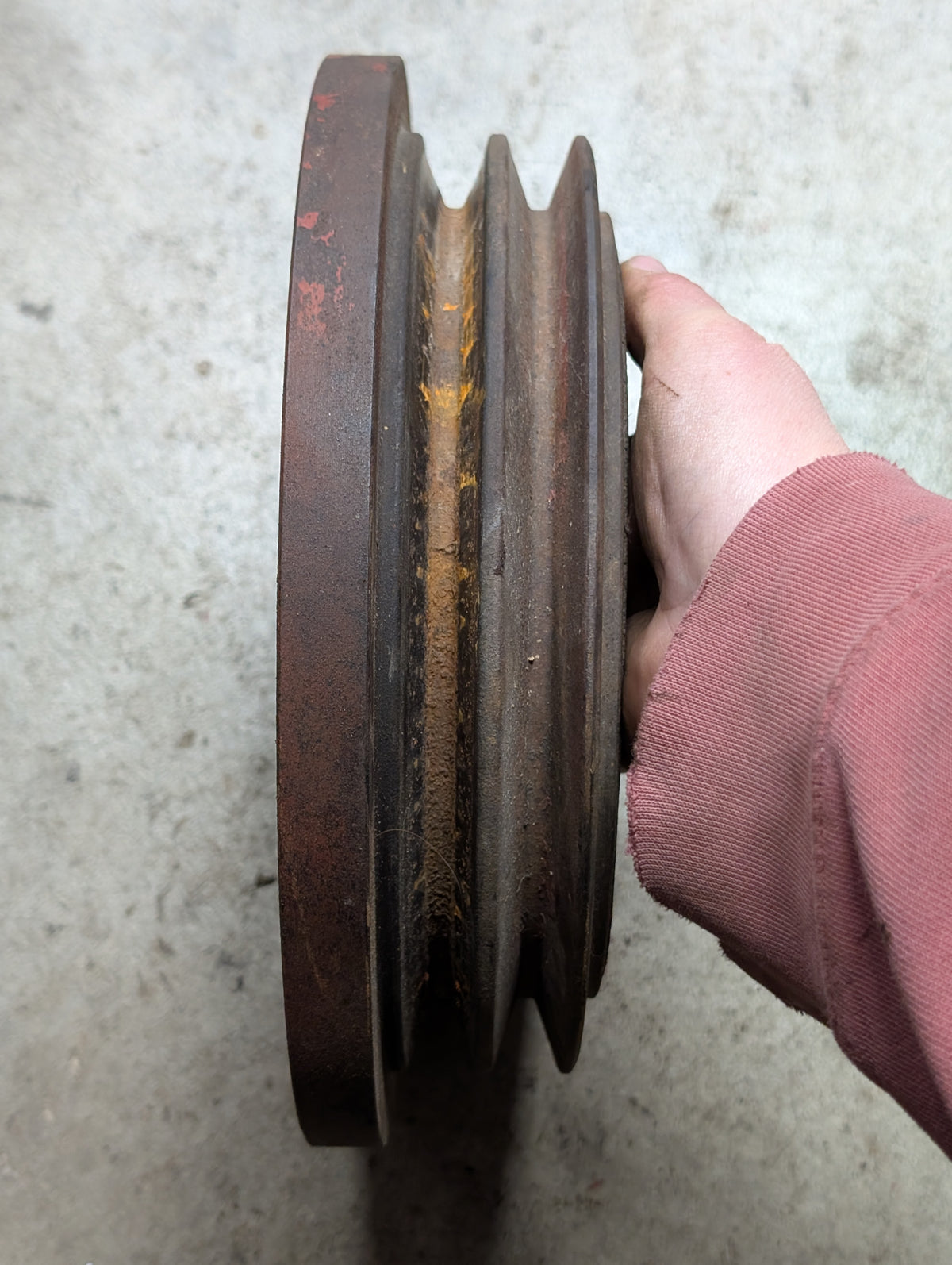 Crankshaft Damper Pulley IH International 680275C92 USED