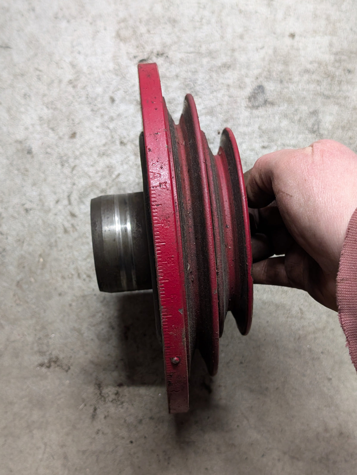 Crankshaft Damper Pulley IH International 338952R91 USED