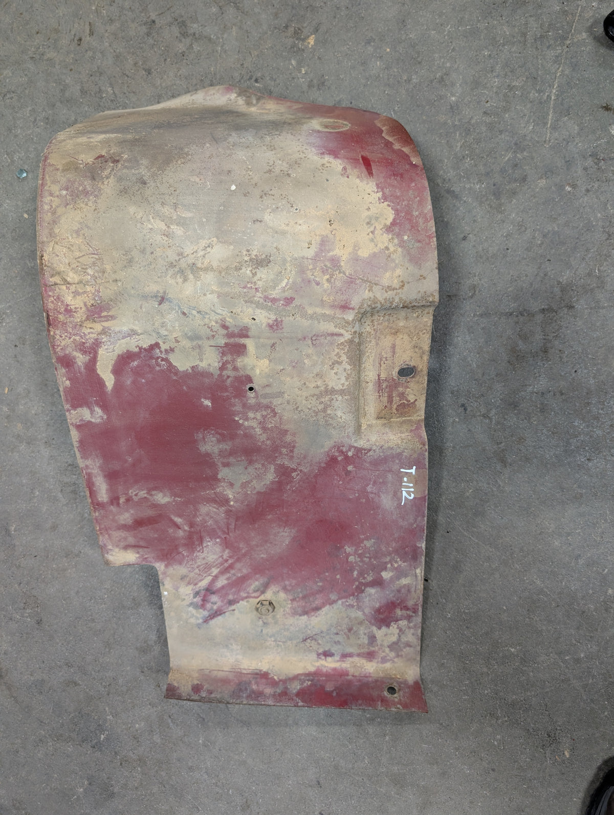 Lower Left Heat Shield IH International 386117R31 USED