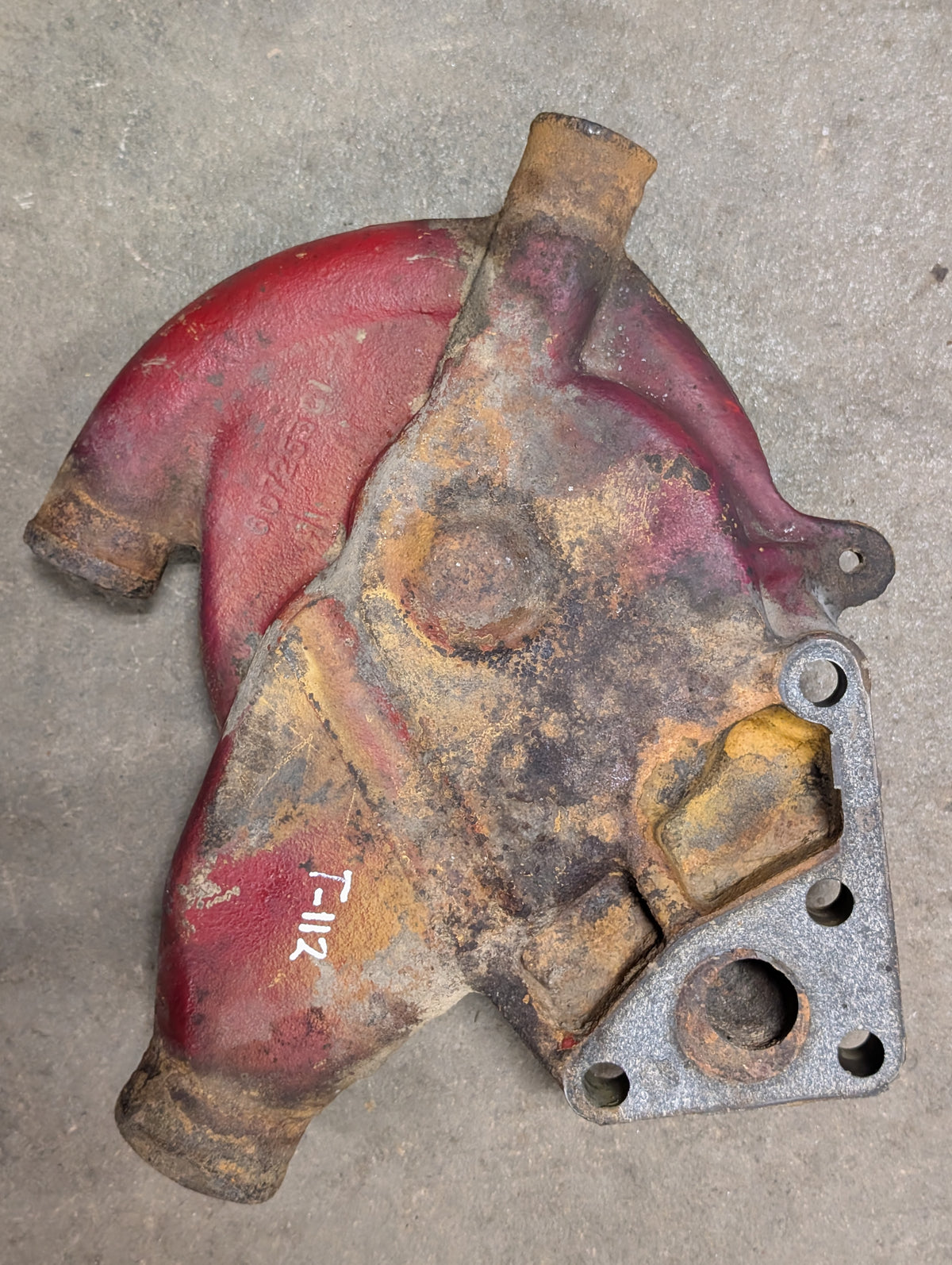 Water Pump Body IH International 607253C11 USED