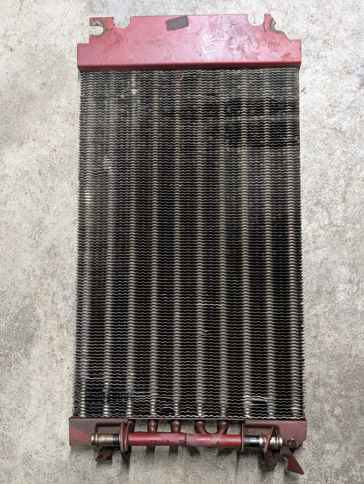 Hydraulic Oil Cooler IH International 387322R92 USED