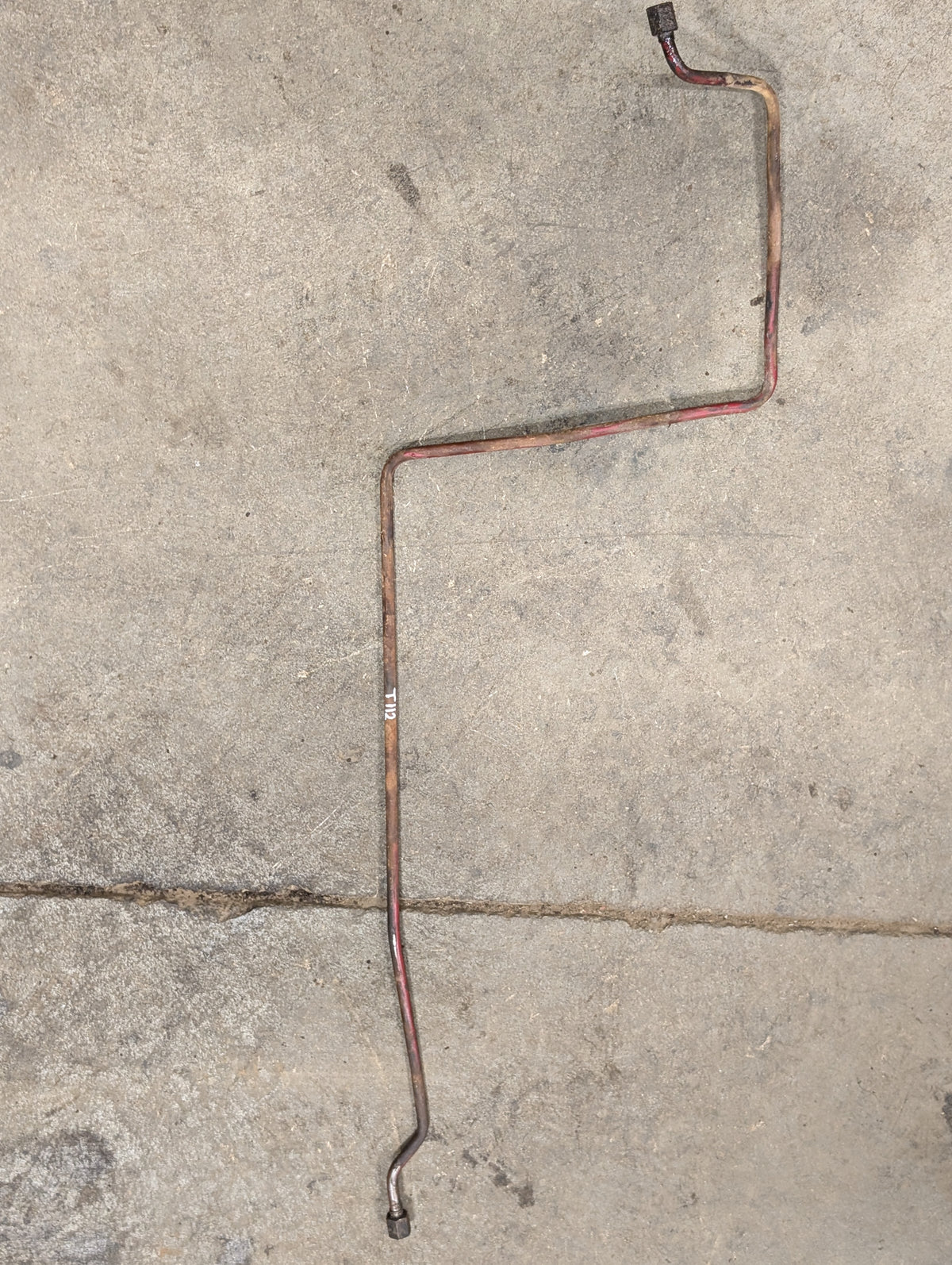 Valve to Bolster Steering Line IH International 396390R1 USED