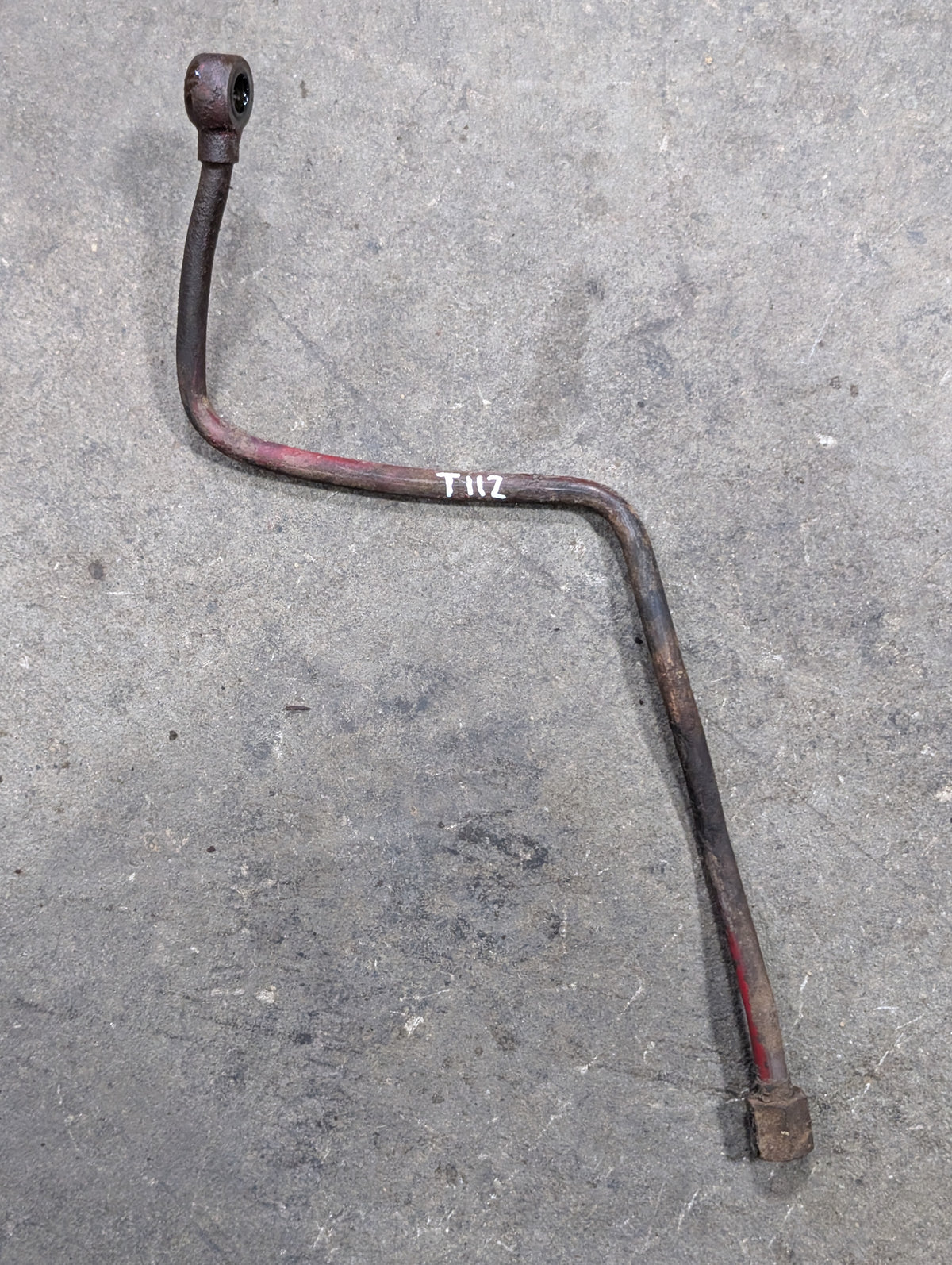 Valve to Bolster Power Steering Line IH International 396398R2 USED