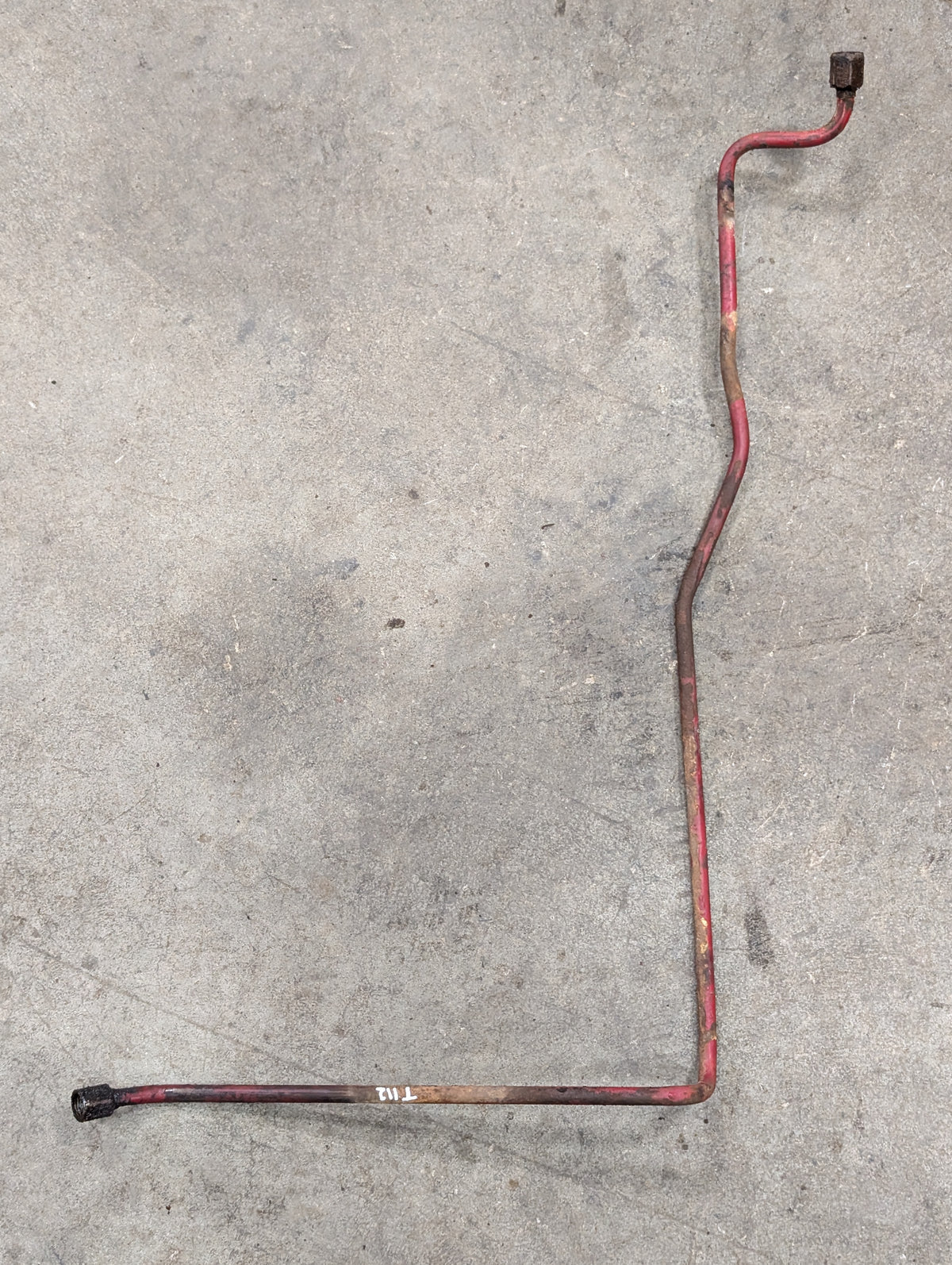 Brake Pressure Tube IH International 384221R11 USED