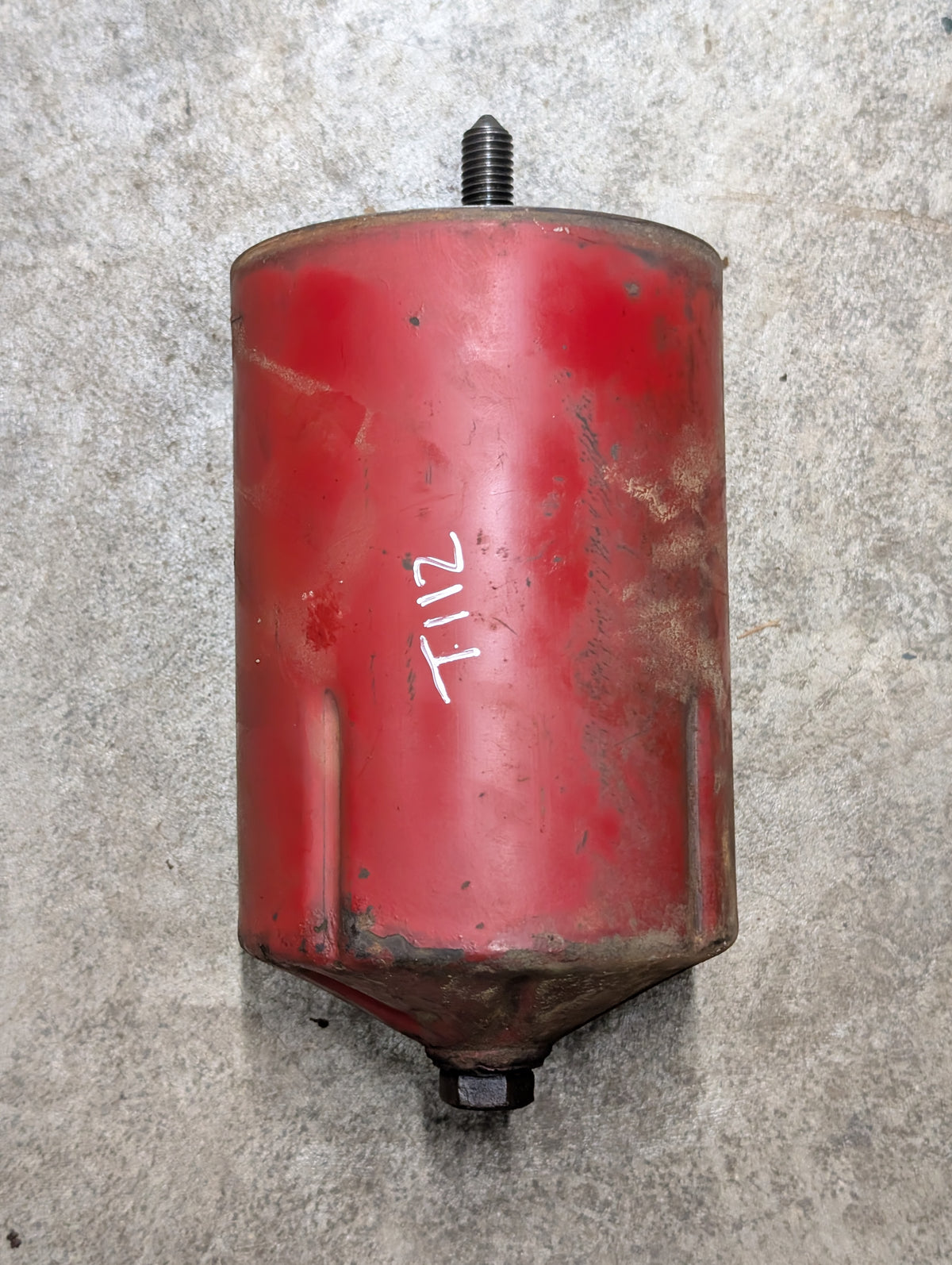 Engine Oil Filter Can IH International 349077R91 USED