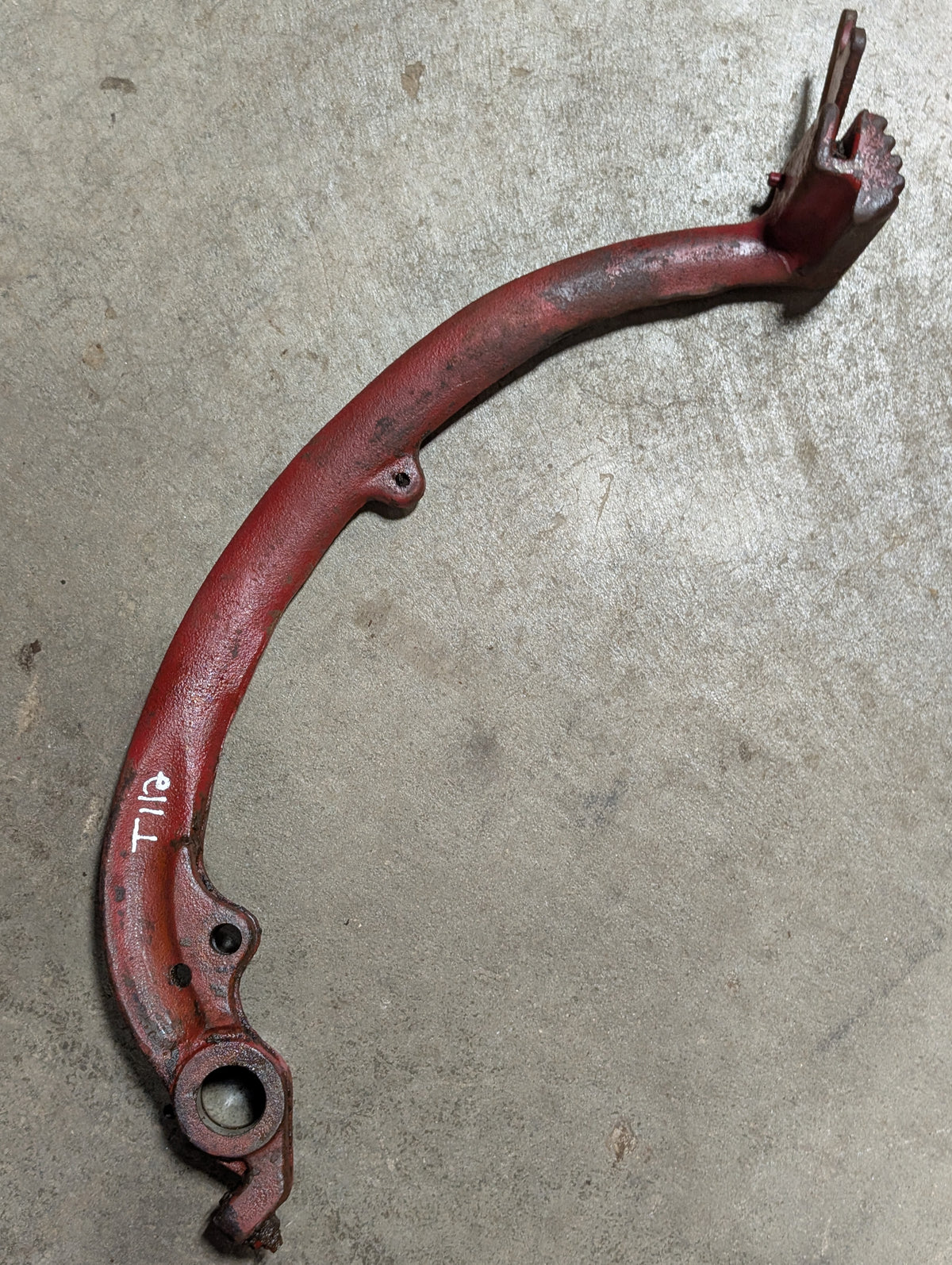 Left Brake Pedal IH International 397681R1 USED