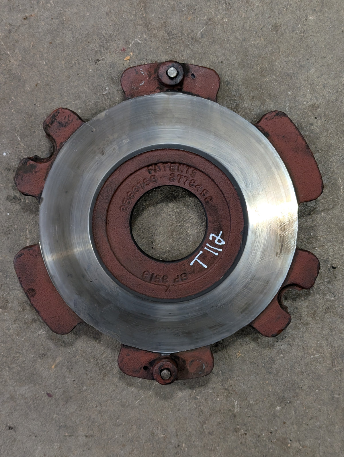 Primary Brake Plate IH International 392776R21 USED