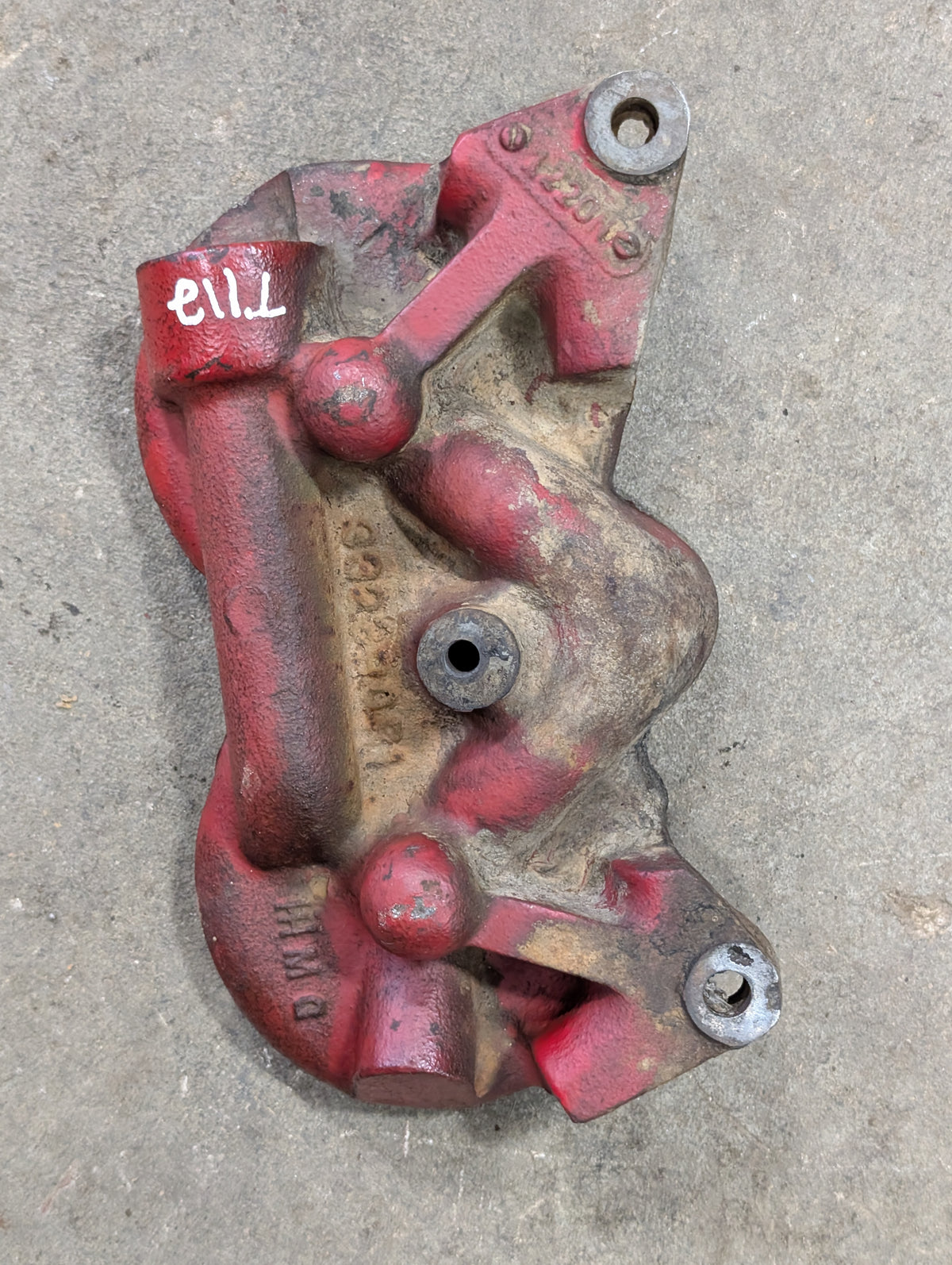 Oil Filter Base IH International 332390R1 607266C11 USED
