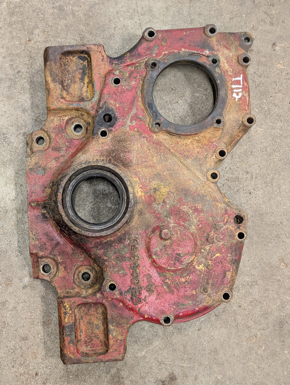 Crankcase Front Cover IH International 349040R1 349040R2 USED