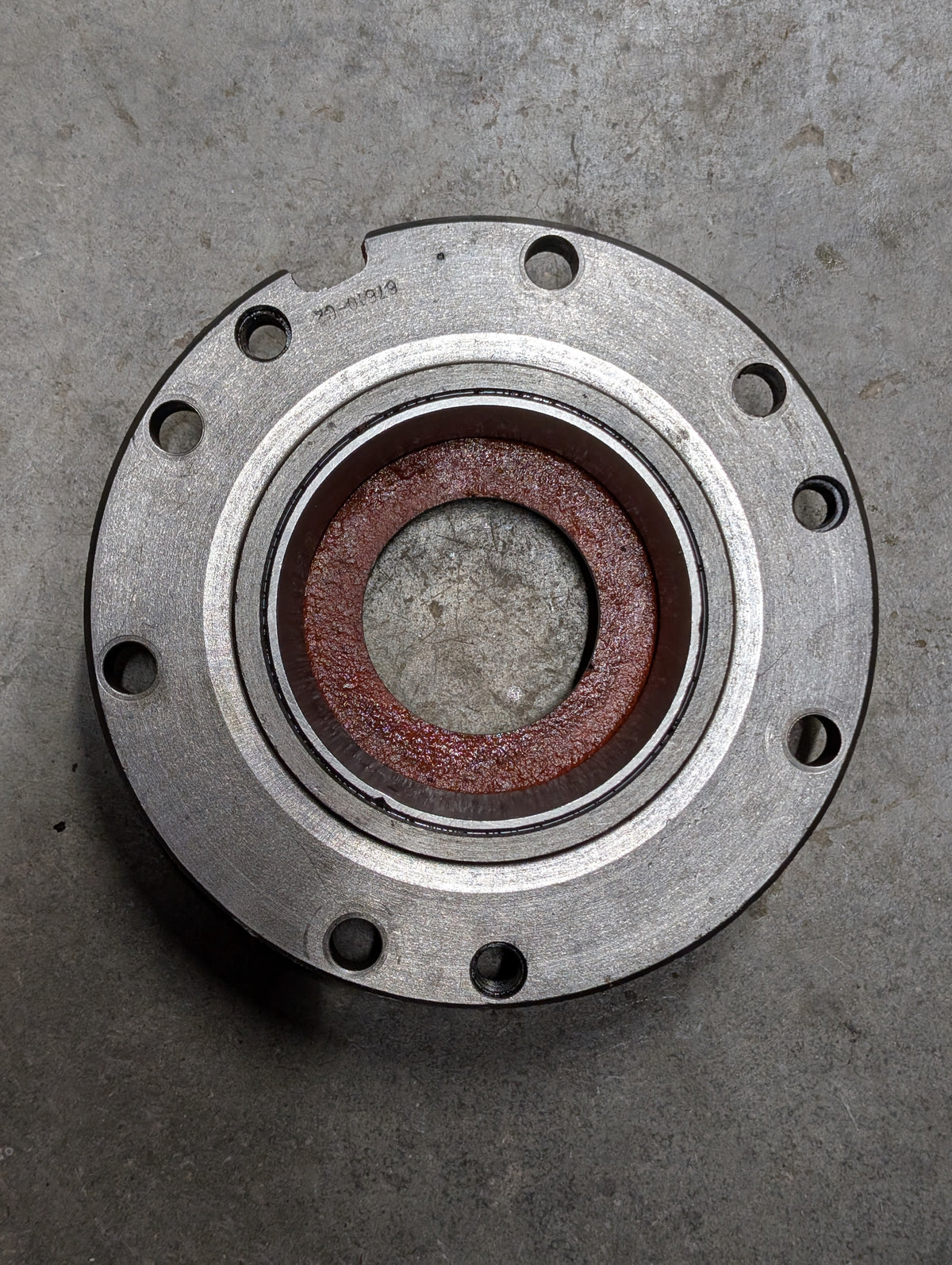 Left Differential Bearing Retainer IH International 67610C2 USED