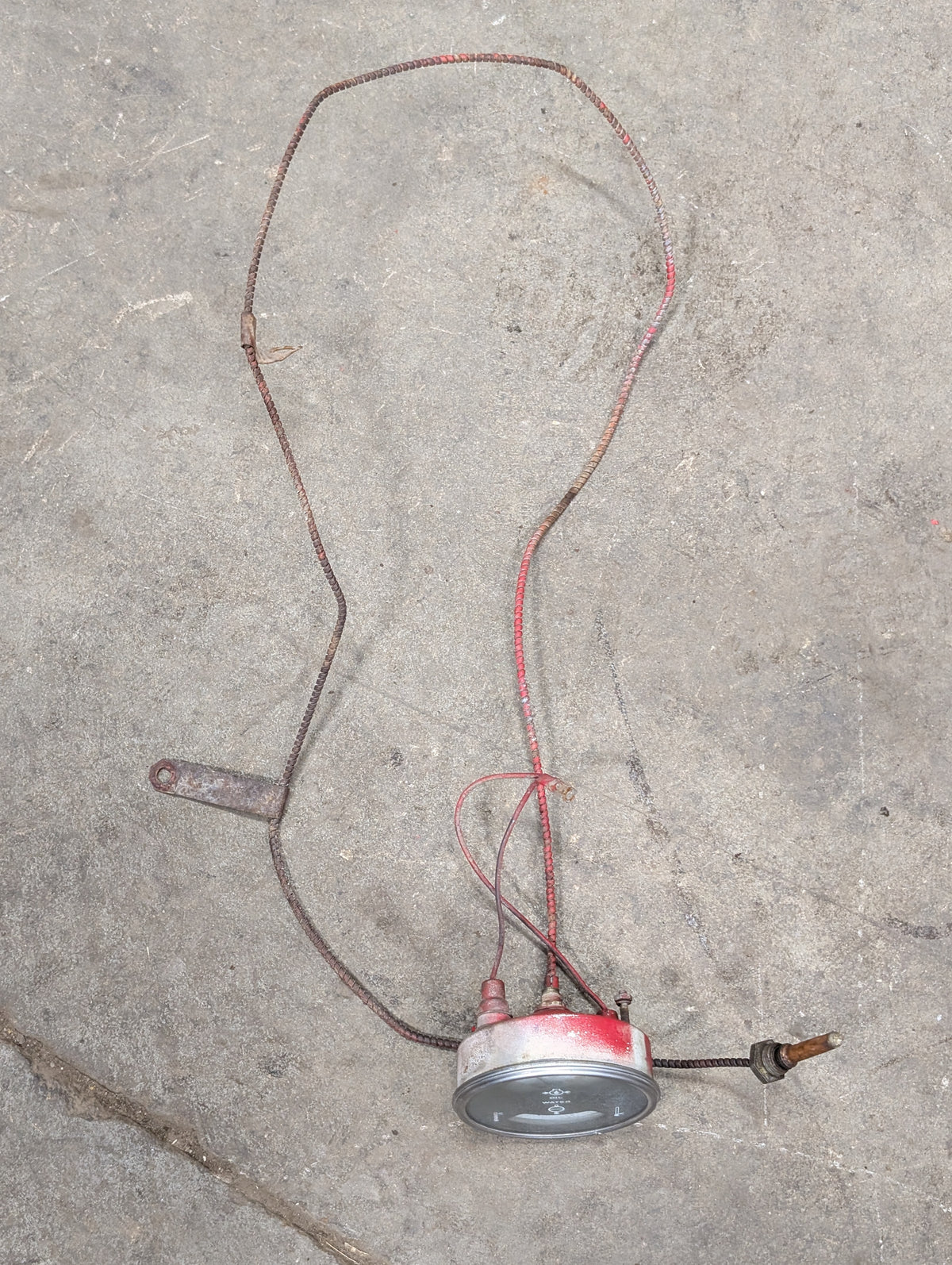 Oil & Water Temp Gauge IH International 397937R92 USED