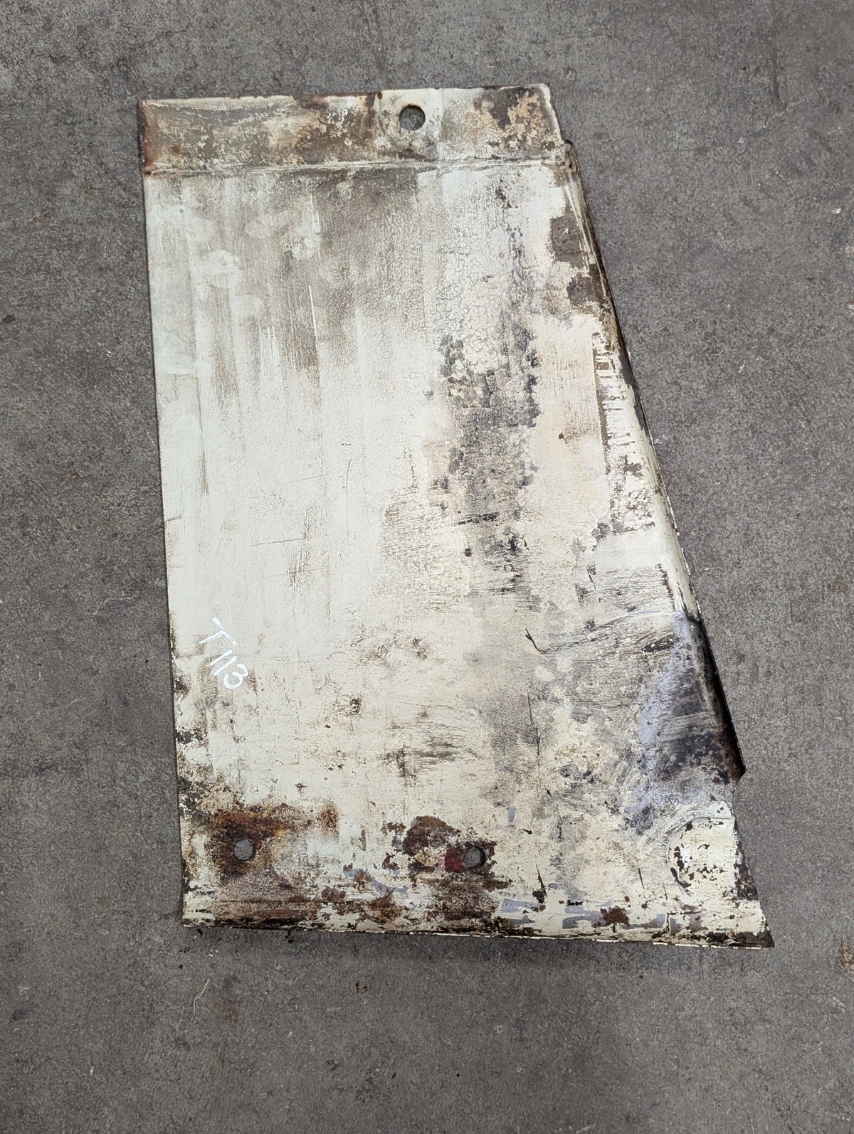 Right Radiator Side Panel IH International 65617C1 USED