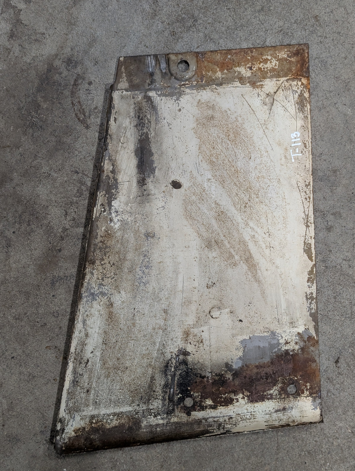 Left Radiator Side Panel IH International 65615C1 USED