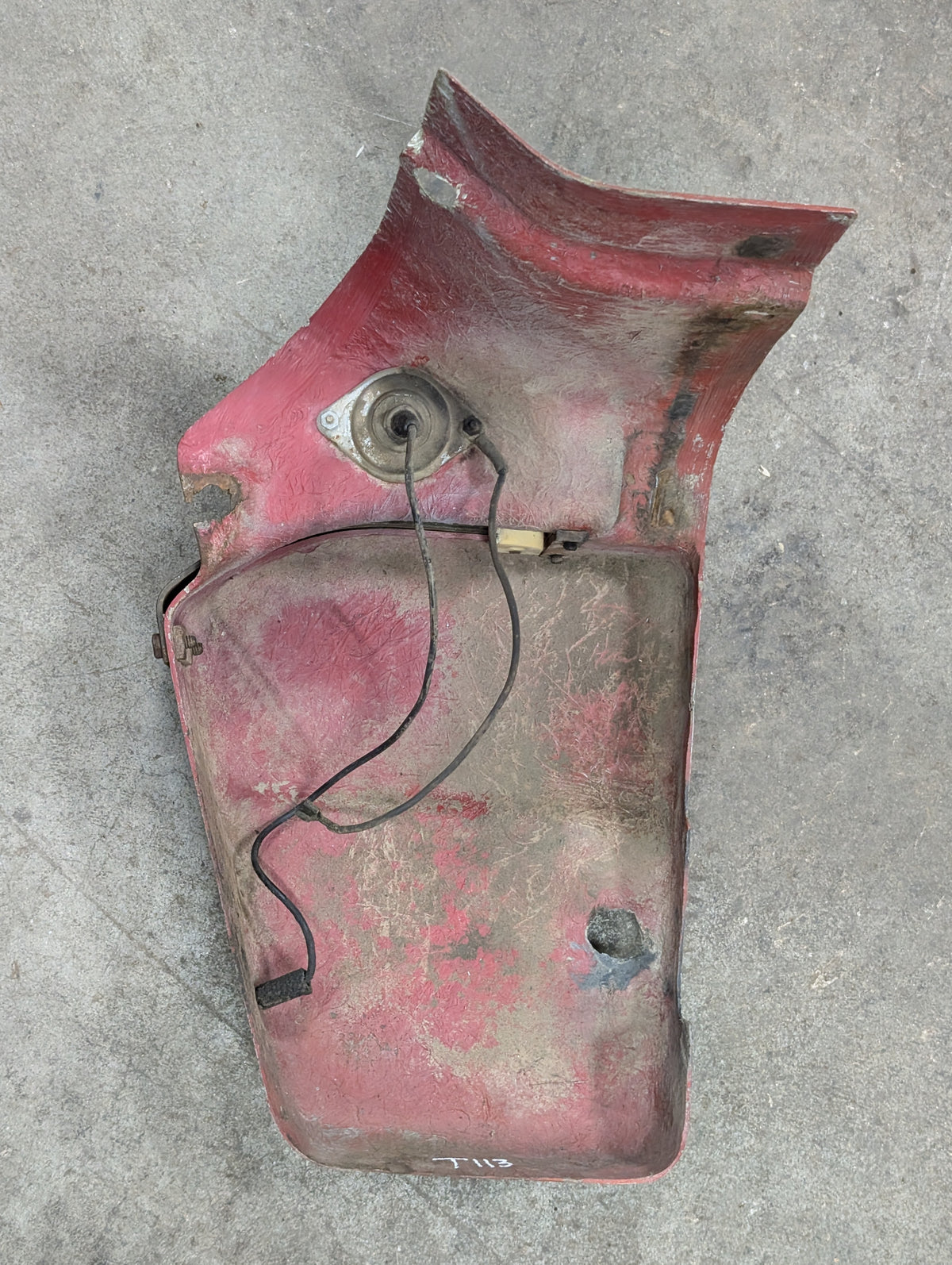 Left Hydro Steering Support Housing IH International