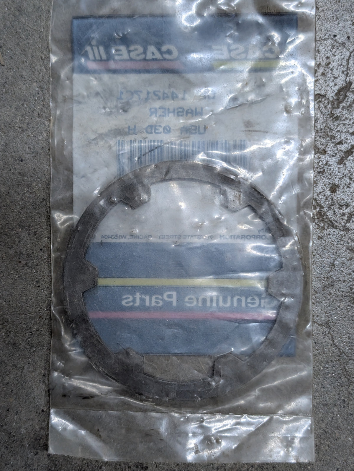 Thrust Washer IH International 144217C1 NEW