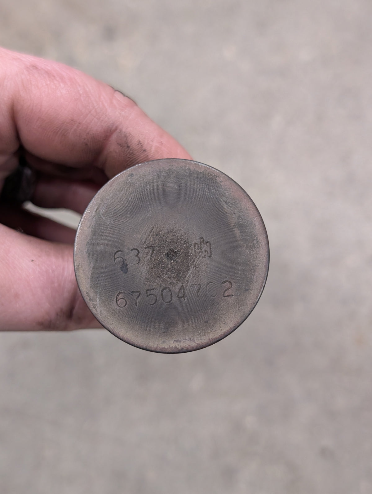 Exhaust Valve IH International 675047C2 USED