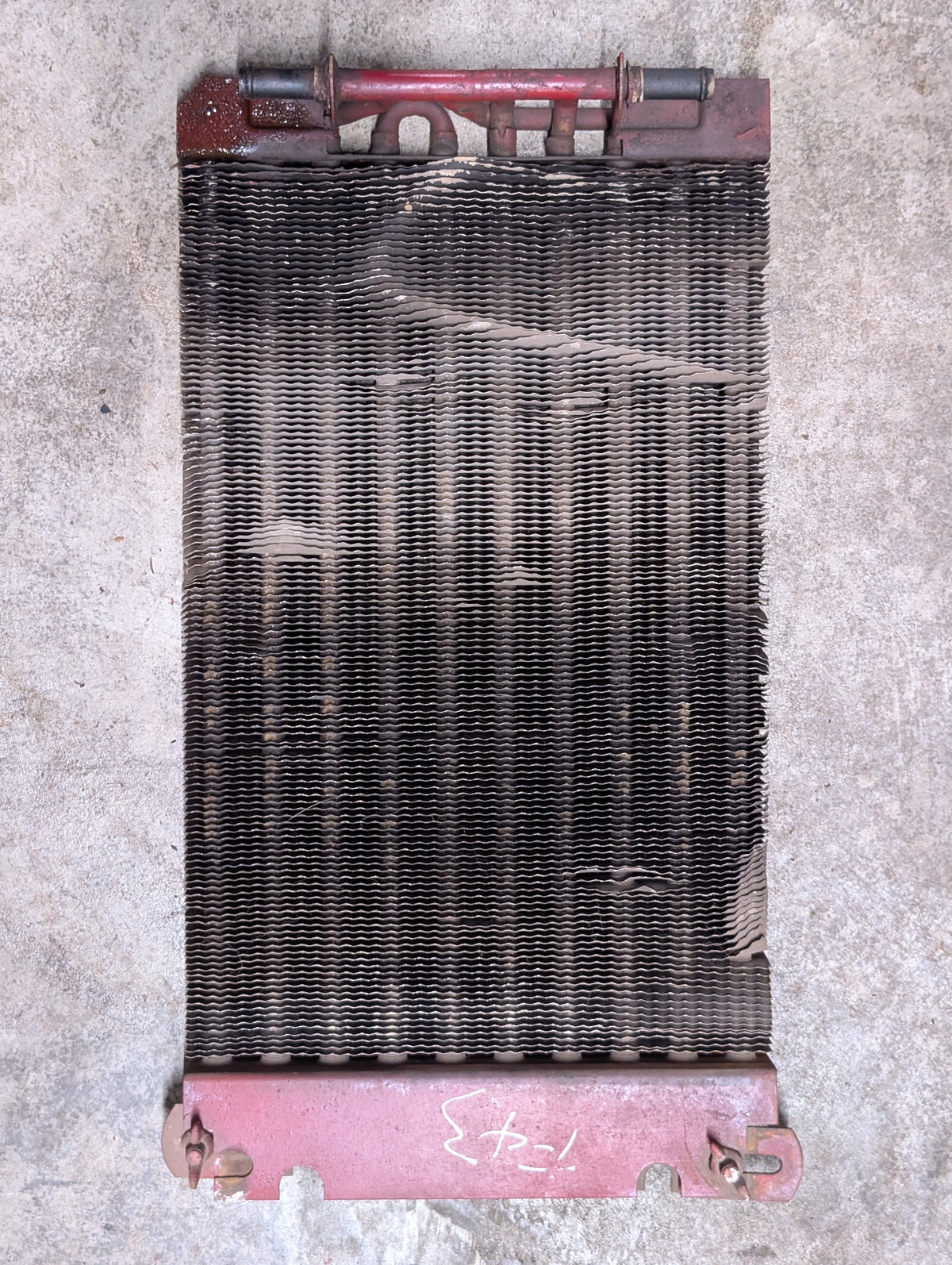 Hydraulic Oil Cooler IH International 387322R92 USED