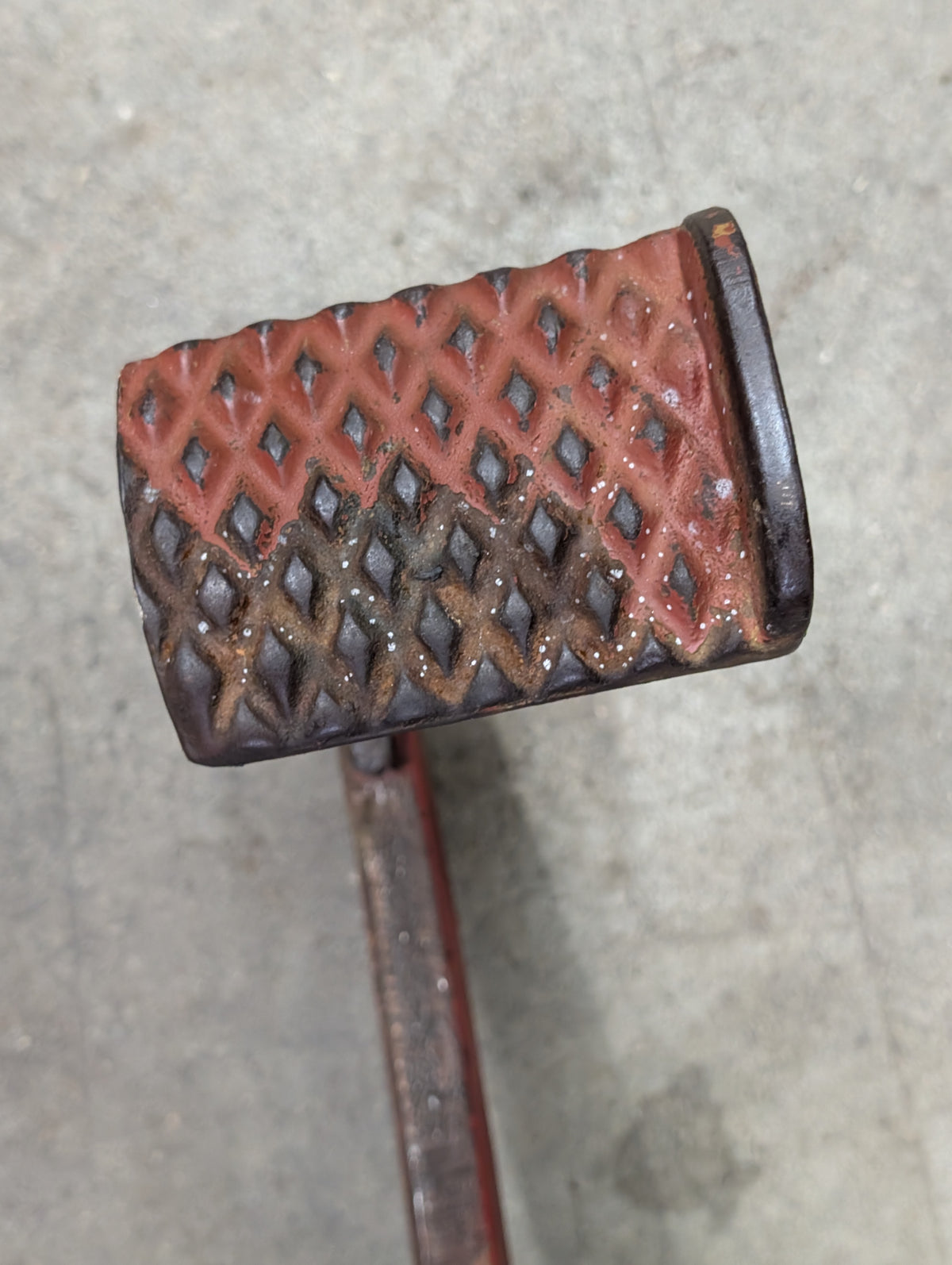 Left Brake Pedal IH International 388272R11 USED