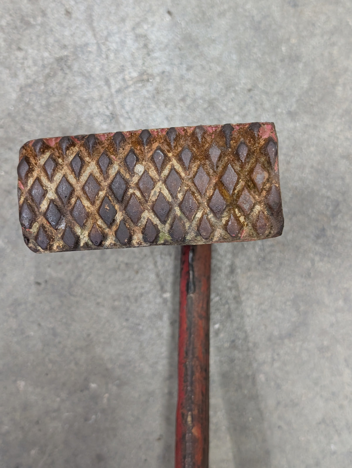 Foot n Inch Pedal IH International 398758R2 USED