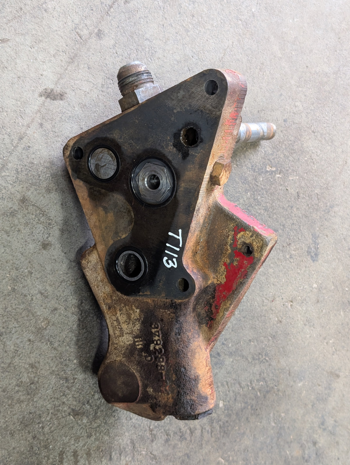 Hydraulic Transfer Block IH International 379293R2 USED
