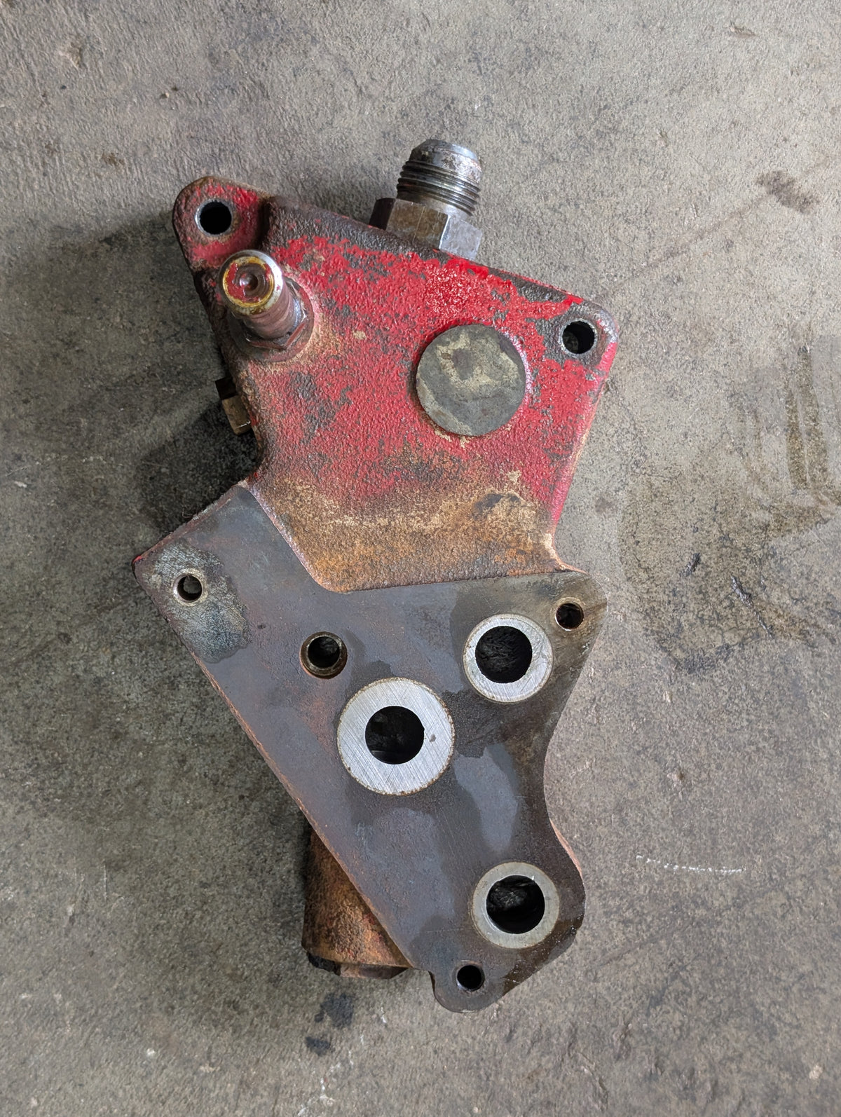Hydraulic Transfer Block IH International 379293R2 USED