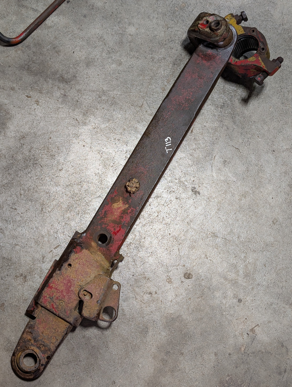 Left Lower Link Hitch Arm IH International 398243R91 380994R92 389647R1 USED