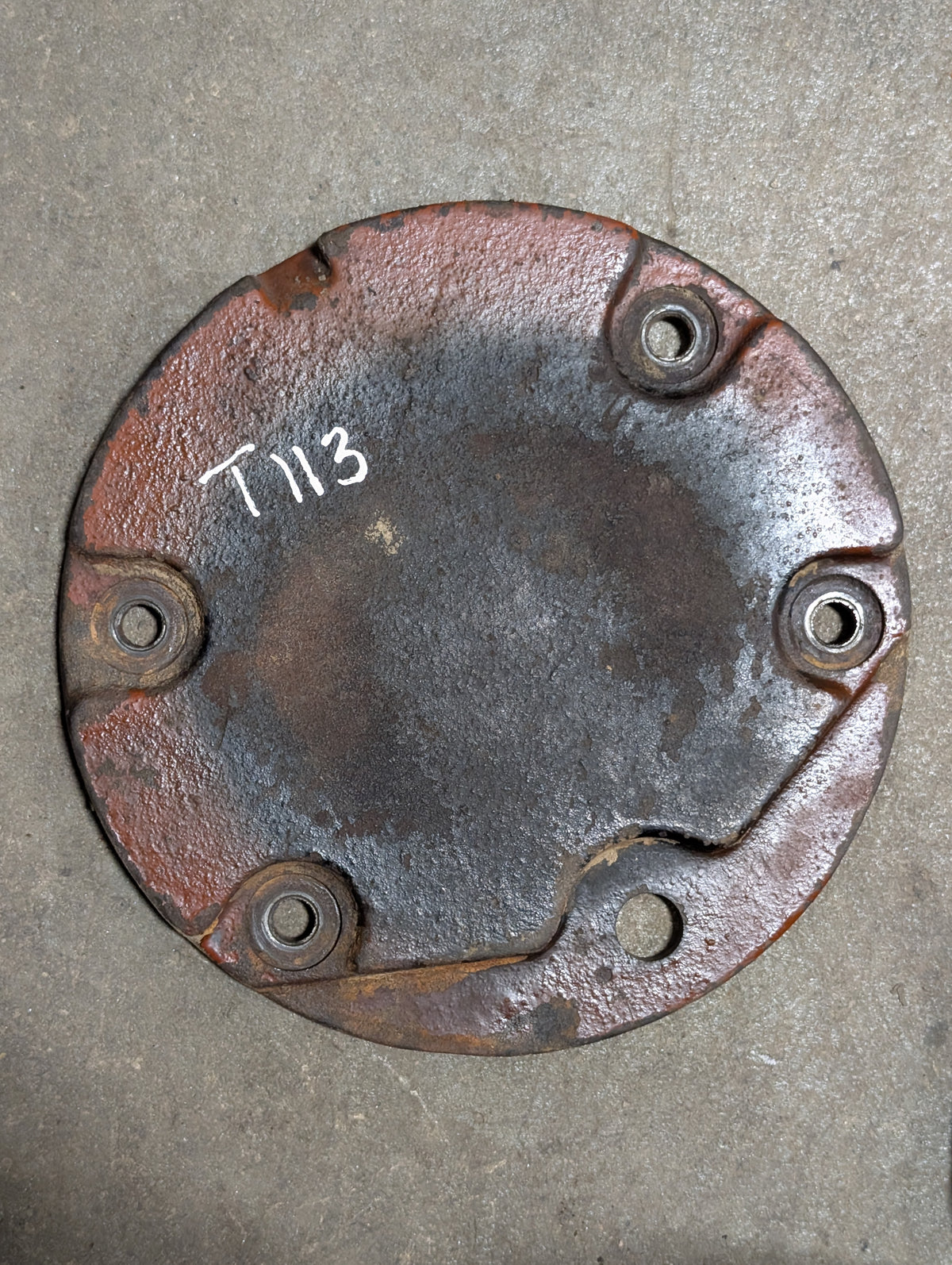 Brake Housing Cover IH International 389284R2 USED
