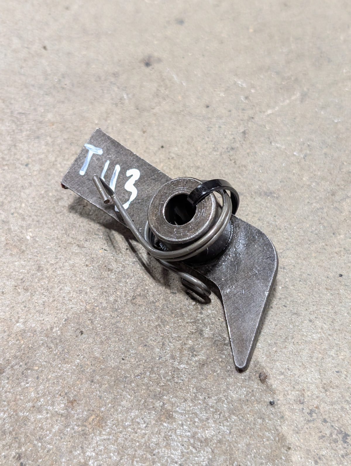 Hydraulic Switch Lever & Spring IH International 391244R11 390824R1 USED