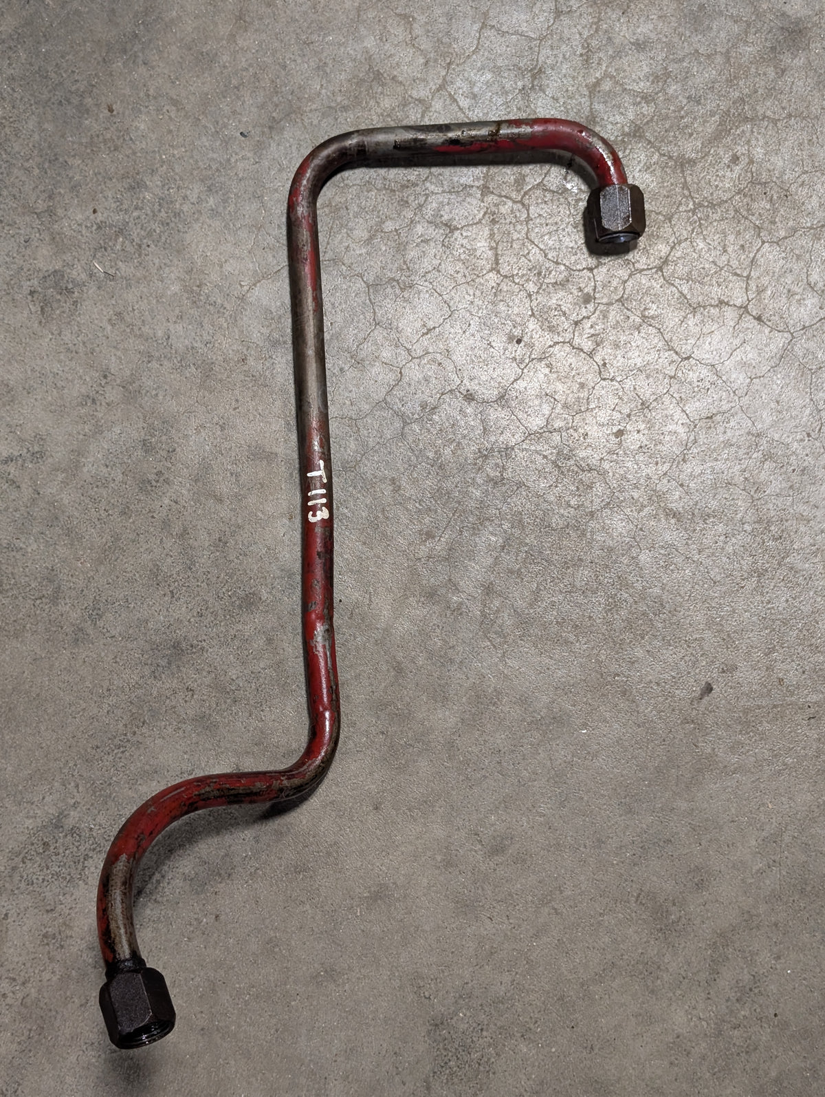 Charge Pressure to Filter Line IH International 530821R1 USED