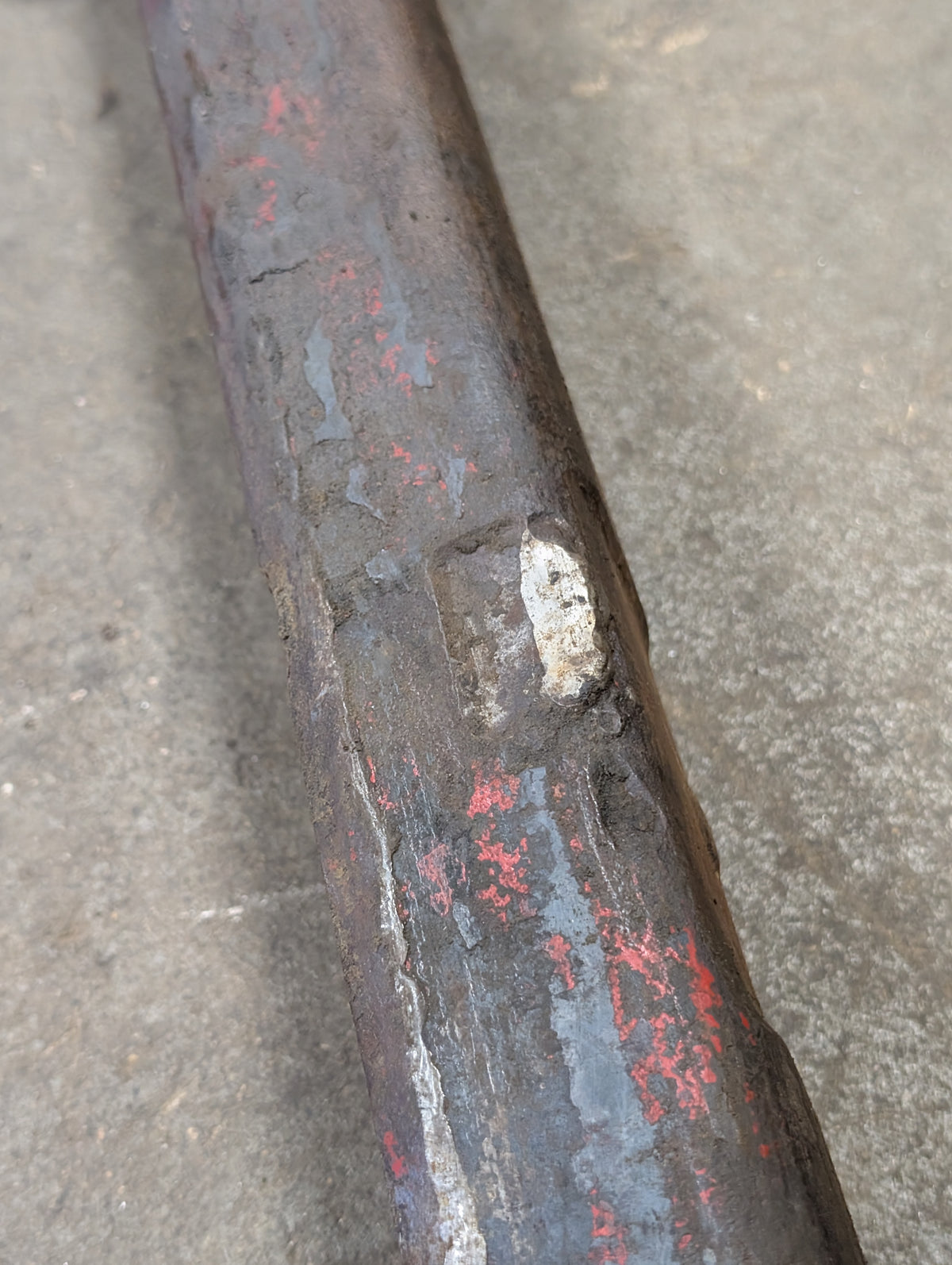 Front Drawbar Tube IH International 389100R11 USED
