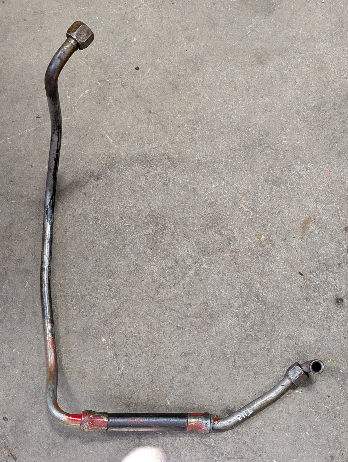 Open Center Valve Transfer Hose IH International 396875R1 USED
