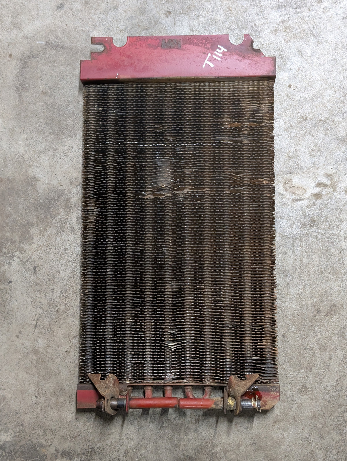 Hydraulic Oil Cooler IH International 387322R92 USED