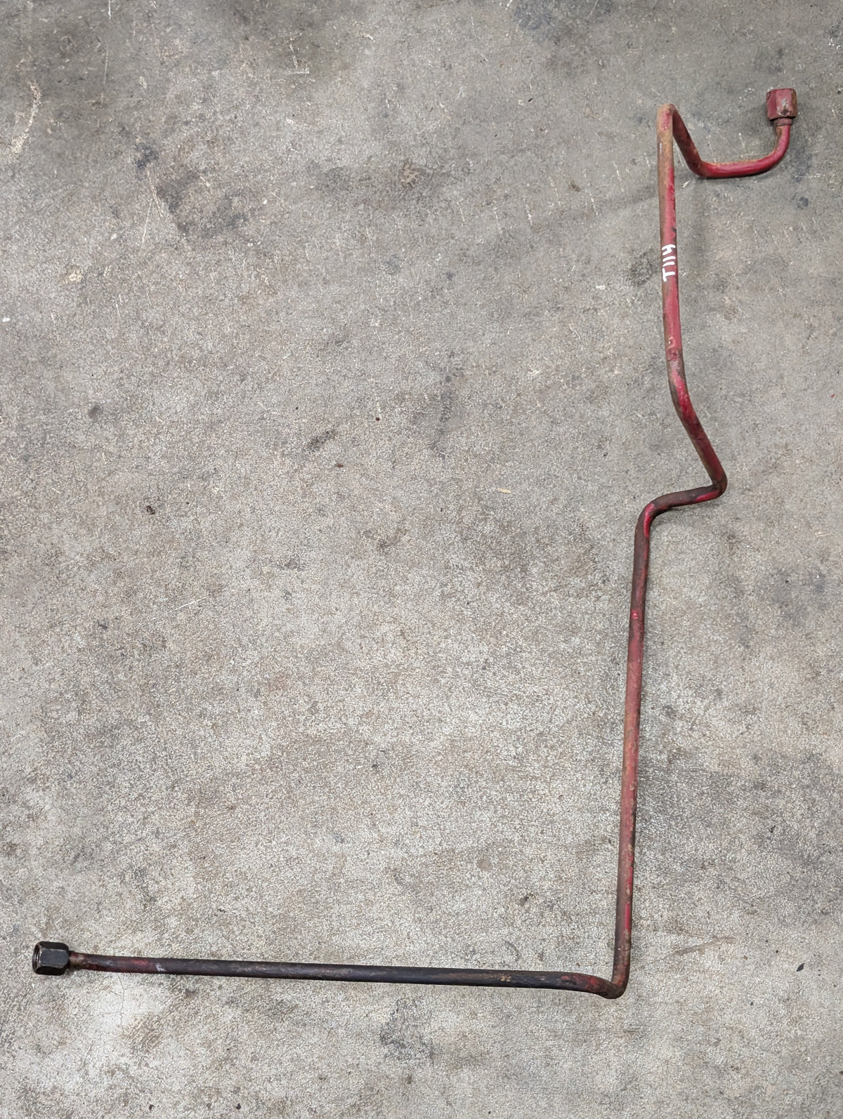 Brake Pressure Tube IH International 384221R21 USED