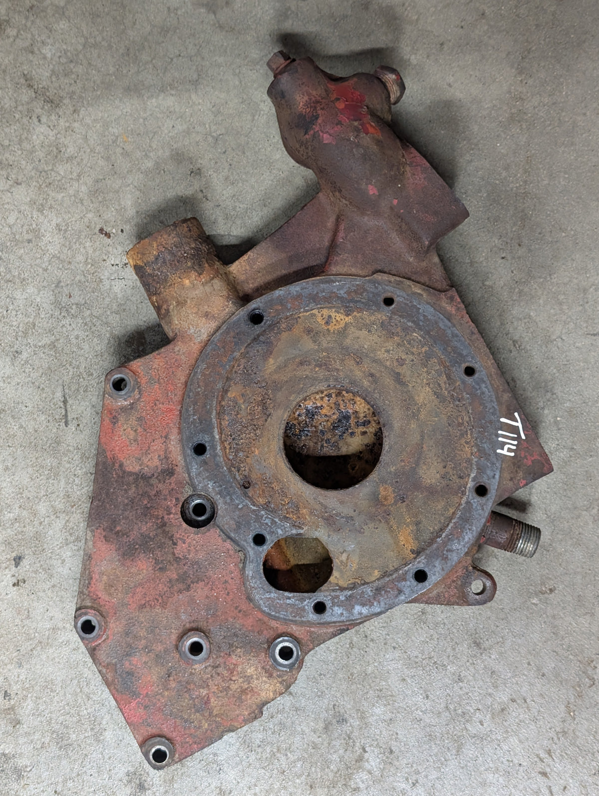Water Pump Carrier IH International 3136678R2 USED