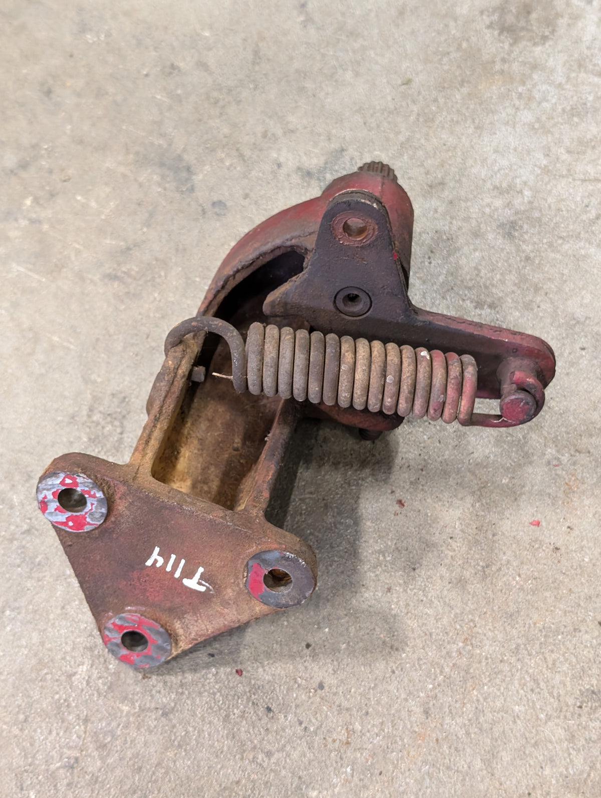 Torque Handle Support Assembly IH International 383144R11 USED