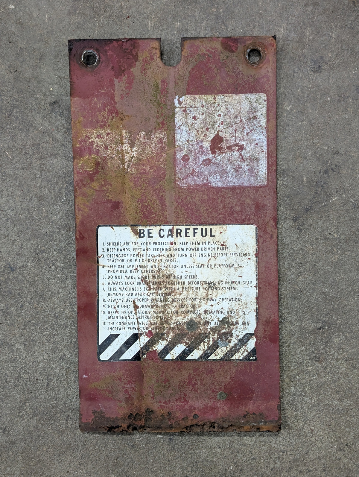 Gear Selector Support Cover IH International 534451R1 USED