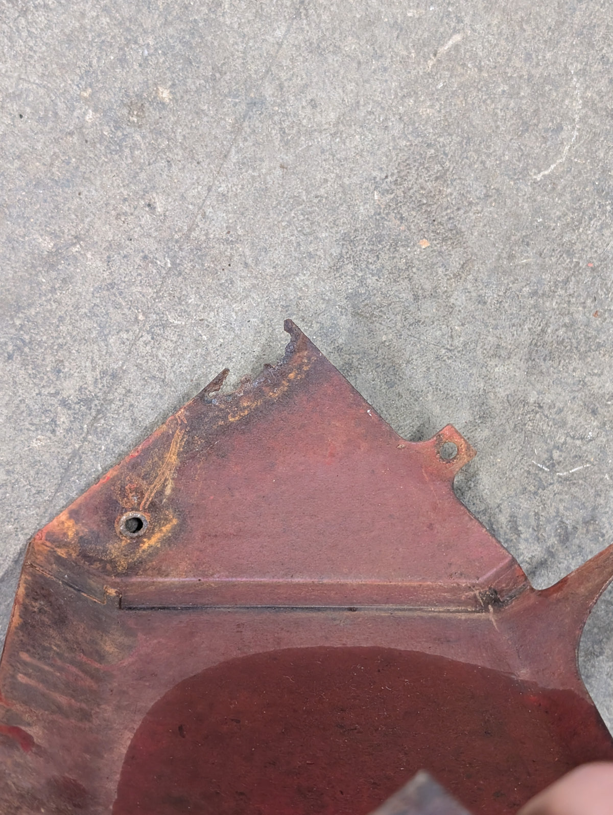 Front Seat Support Cover IH International 398013R3 USED