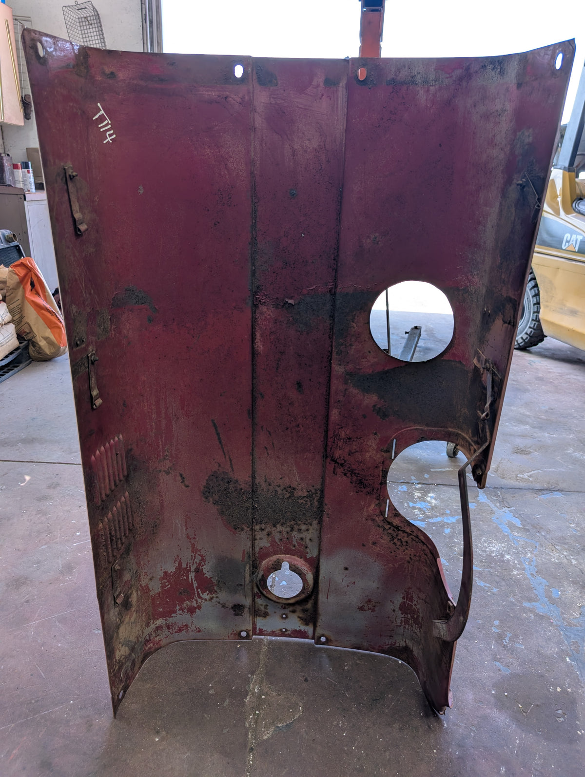 Front Hood IH International 397877R91 USED