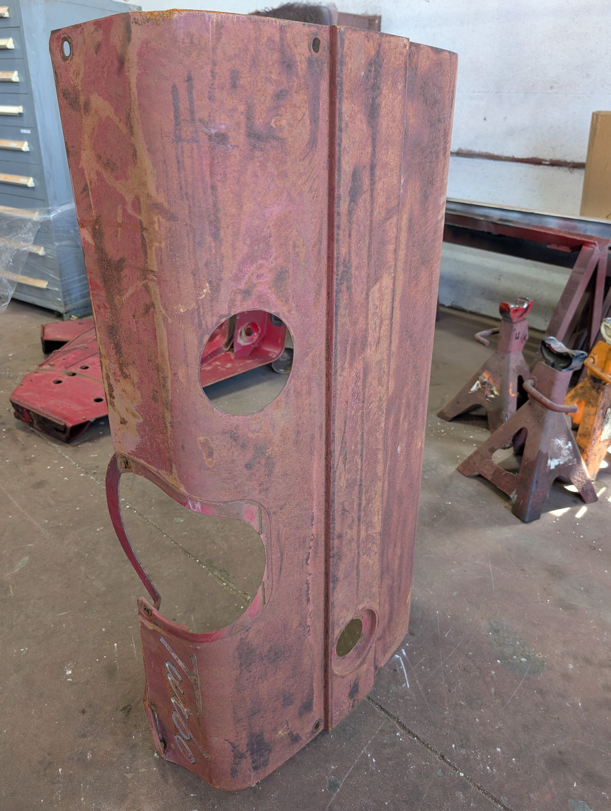 Front Hood IH International 397877R91 USED