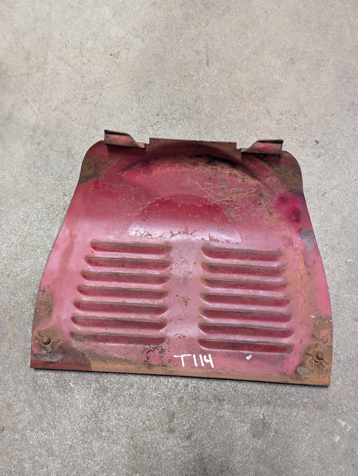 Front Hood Access Cover IH International 397881R1 USED