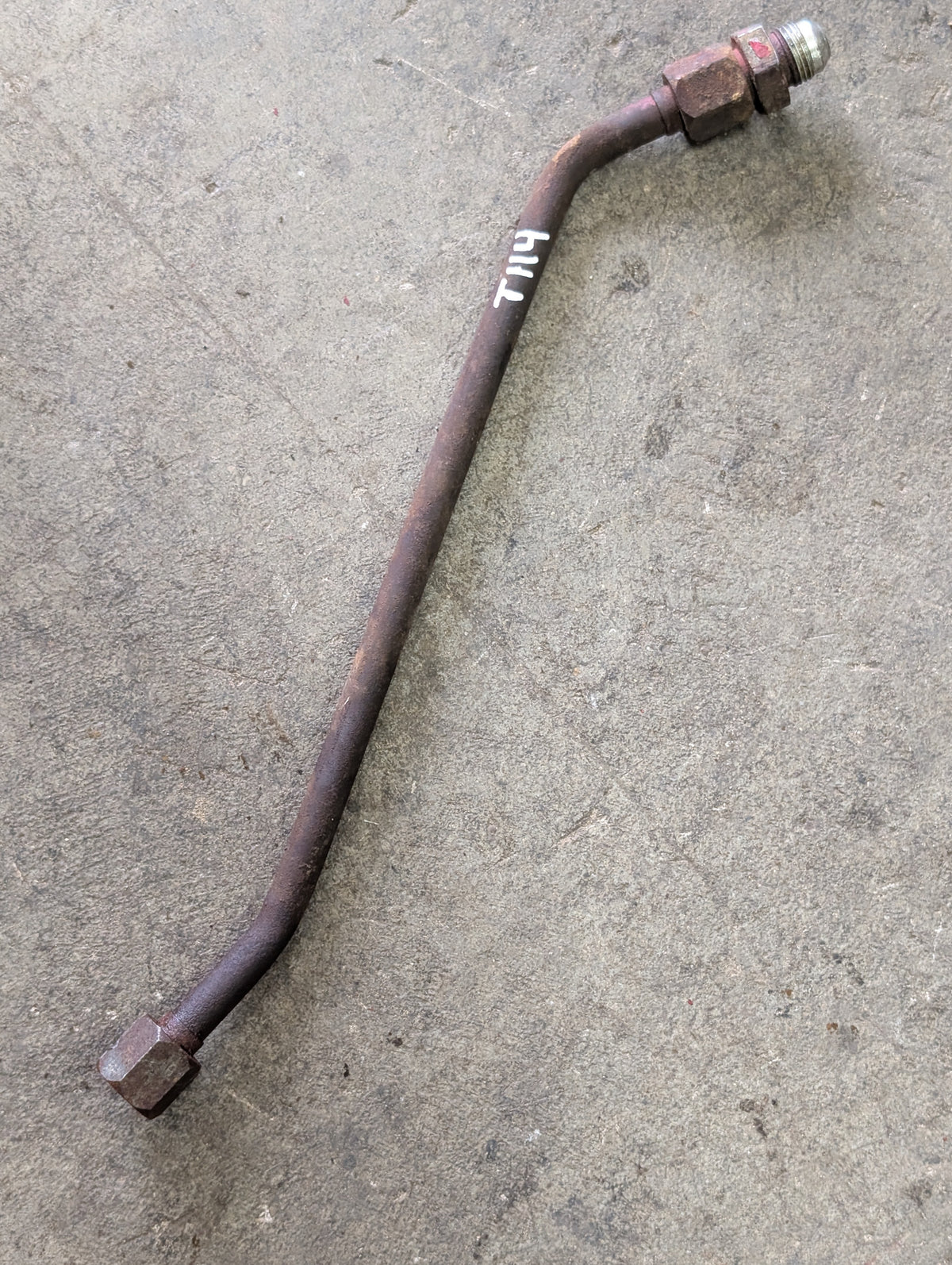 Upper Power Steering Line IH International 382578R12 USED
