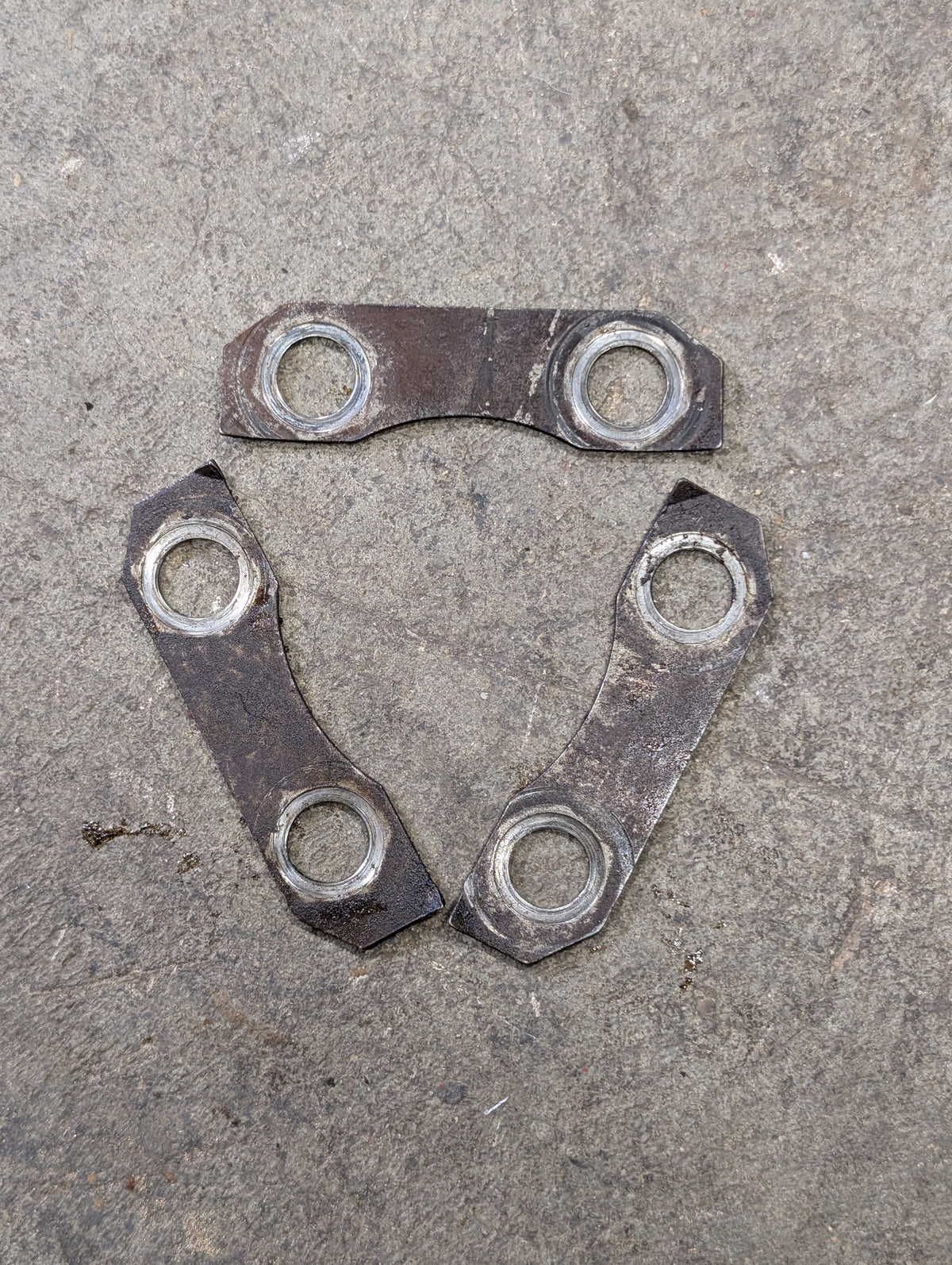 Flywheel Retainer Plates IH International 345472R1 345473R1 USED